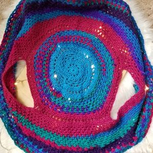 NWOT Handmade mandala vest